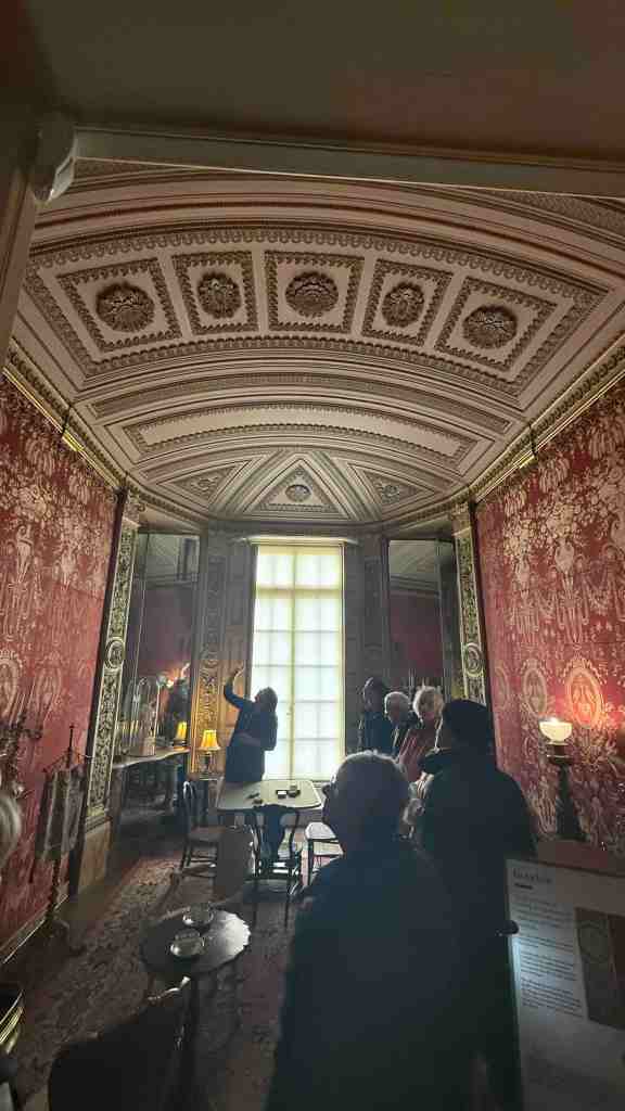 A rare view with the blinds open